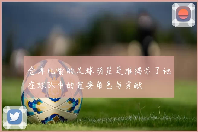 仓库比喻的足球明星是谁揭示了他在球队中的重要角色与贡献