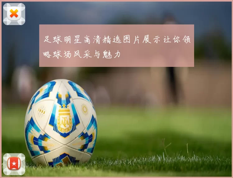 足球明星高清精选图片展示让你领略球场风采与魅力